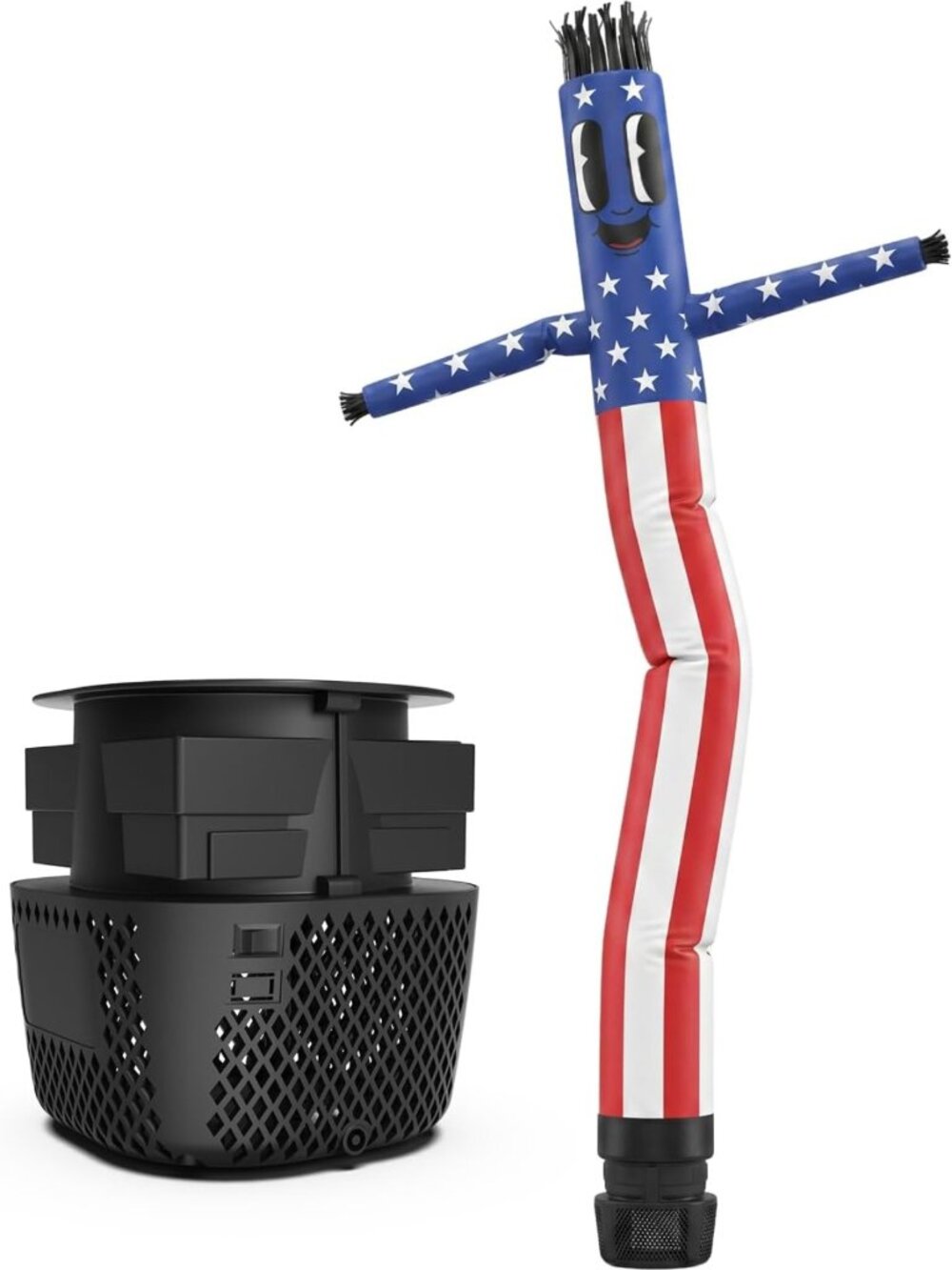 7 FT Inflatable Tube Man with Blower - Patriotic Dancing Decor for July 4th